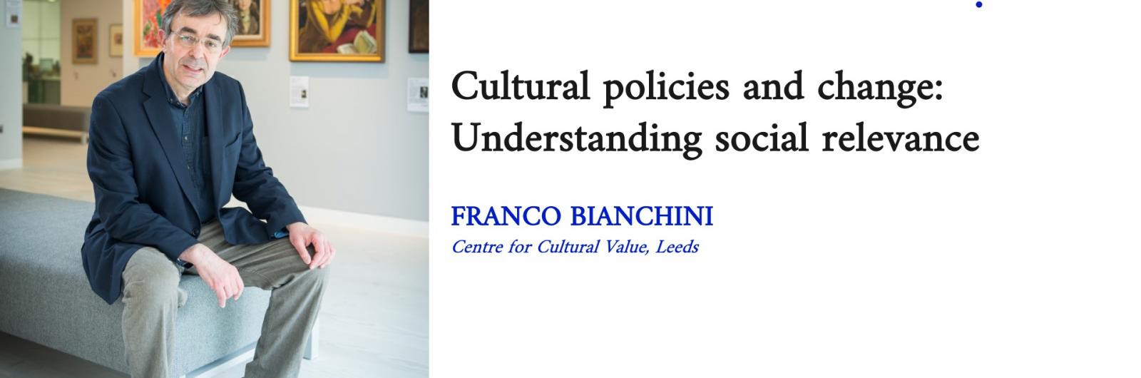 Cultural policies and change